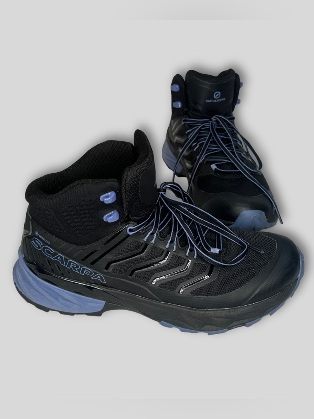 SCARPA Rush Mid GTX Women’s 8.5 Black Gore-Tex Hiking Boots 63130-202